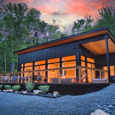 Kallm-Mont-Tremblant Chalet With Hot Tub, Pond & Beach On Private 7Acre Estate Lac Superieur Luaran gambar