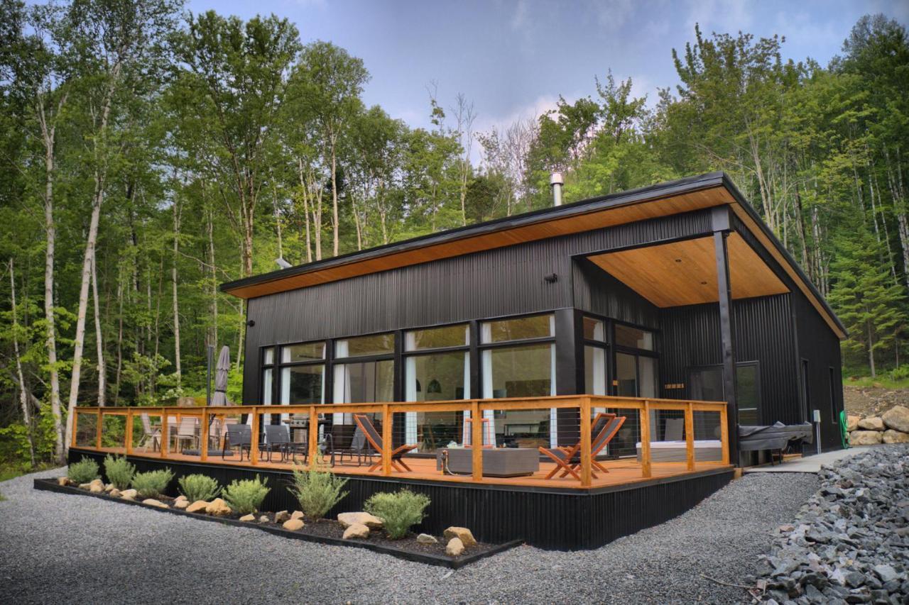 Kallm-Mont-Tremblant Chalet With Hot Tub, Pond & Beach On Private 7Acre Estate Lac Superieur Luaran gambar