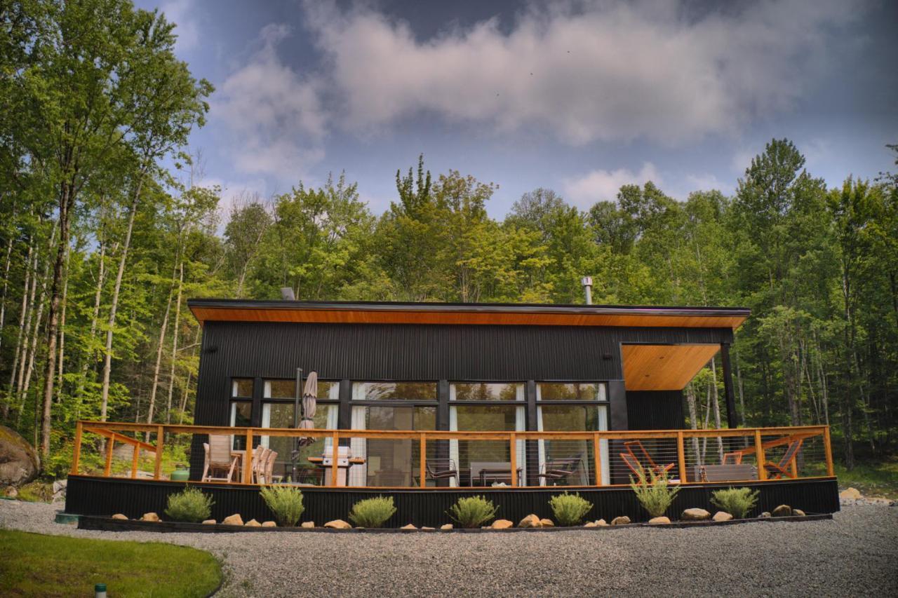 Kallm-Mont-Tremblant Chalet With Hot Tub, Pond & Beach On Private 7Acre Estate Lac Superieur Luaran gambar